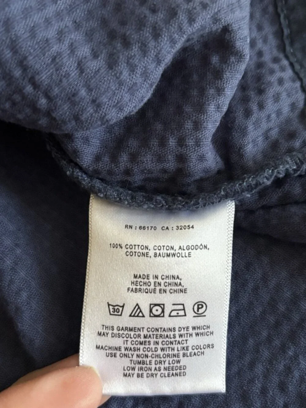 Anthropologie Letterpress Navy Blue Corduroy Faux Wrap Skirt 6 Preppy Academia - Picture 9 of 9